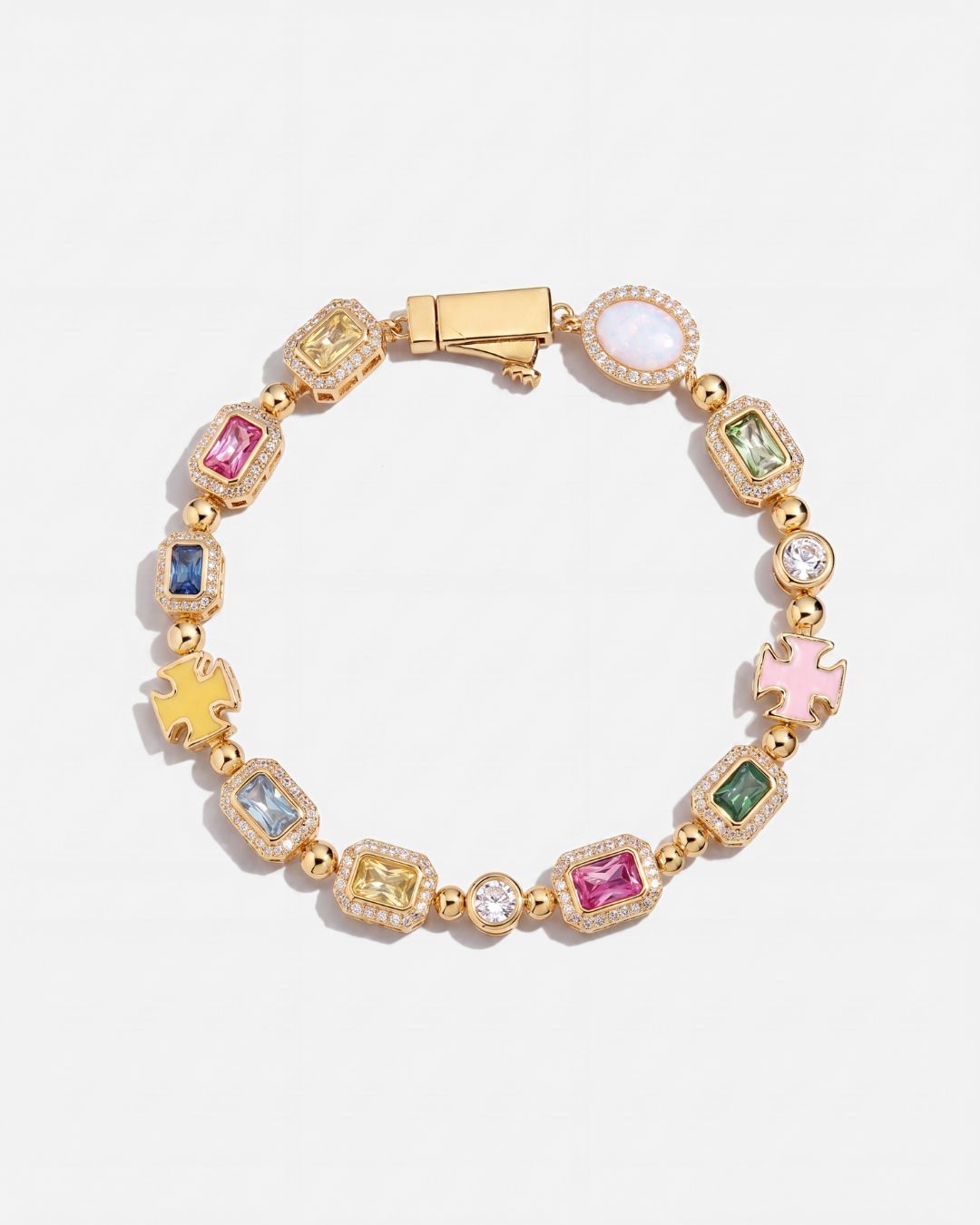 Gemstone Bracelet | Gold 1