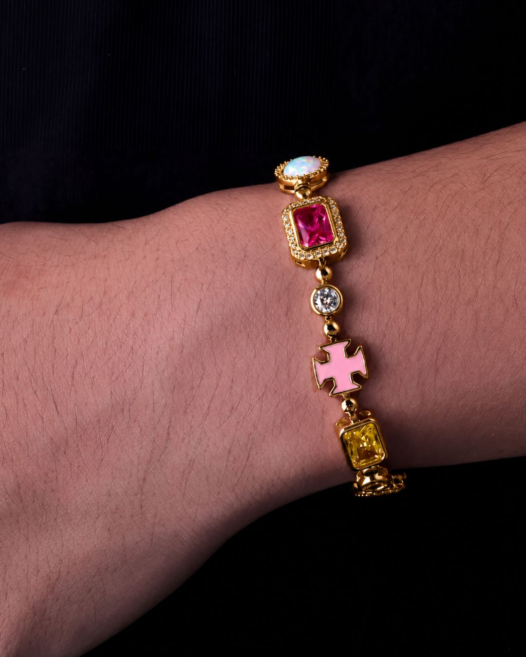 Gemstone Bracelet | Gold 9