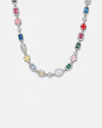 Gemstone Necklace I Silver 1