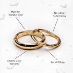 "Gemini" Stackable Rings 3