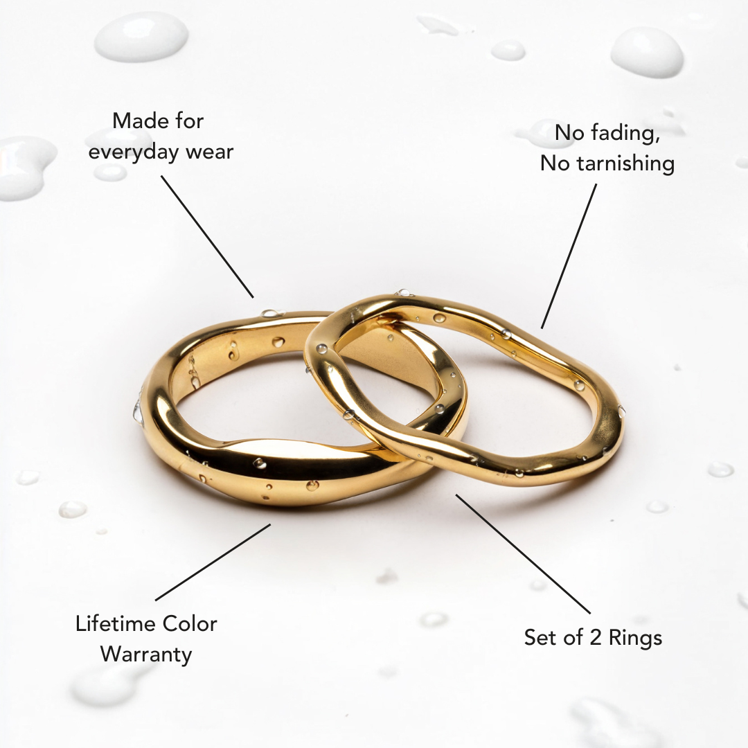 "Gemini" Stackable Rings 3
