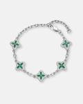 Green Flower Bracelet 1
