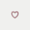 Pink Heart Charm 1