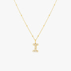 Pearl Initial Necklace 17