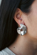 Iris Sculptural Earrings 7