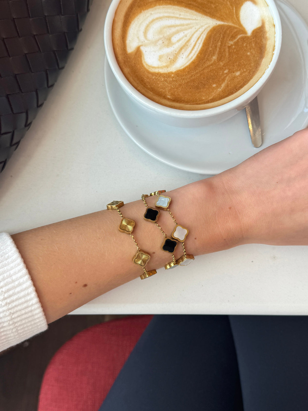 Golden Clover Bracelet 6