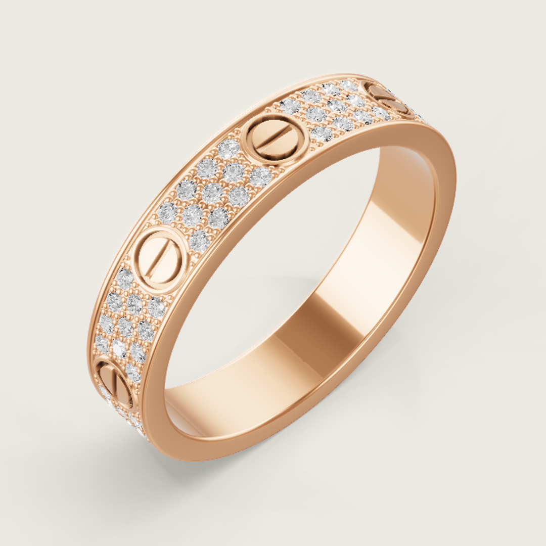 Love Crystal Ring 6
