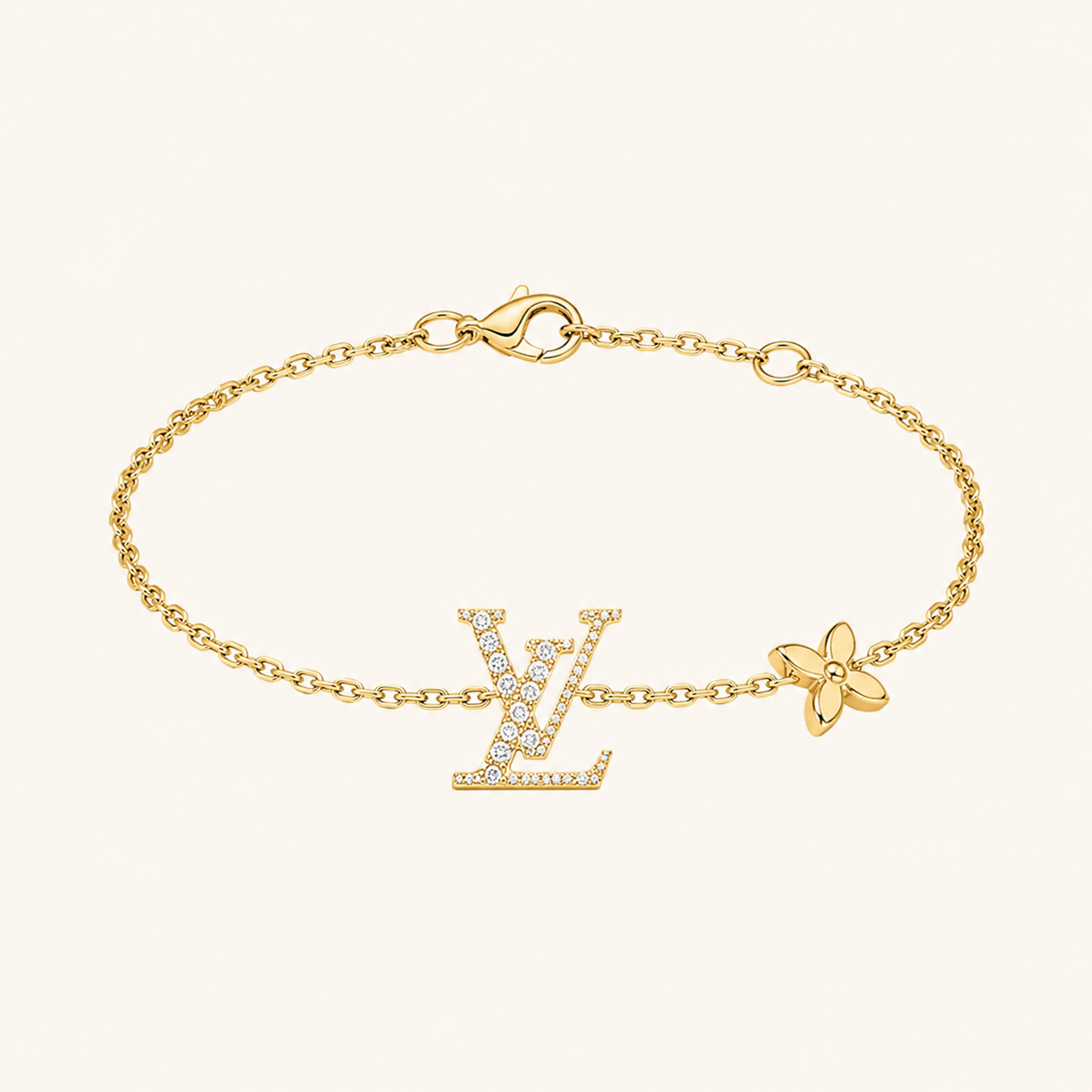 LV Gold Bracelet 1