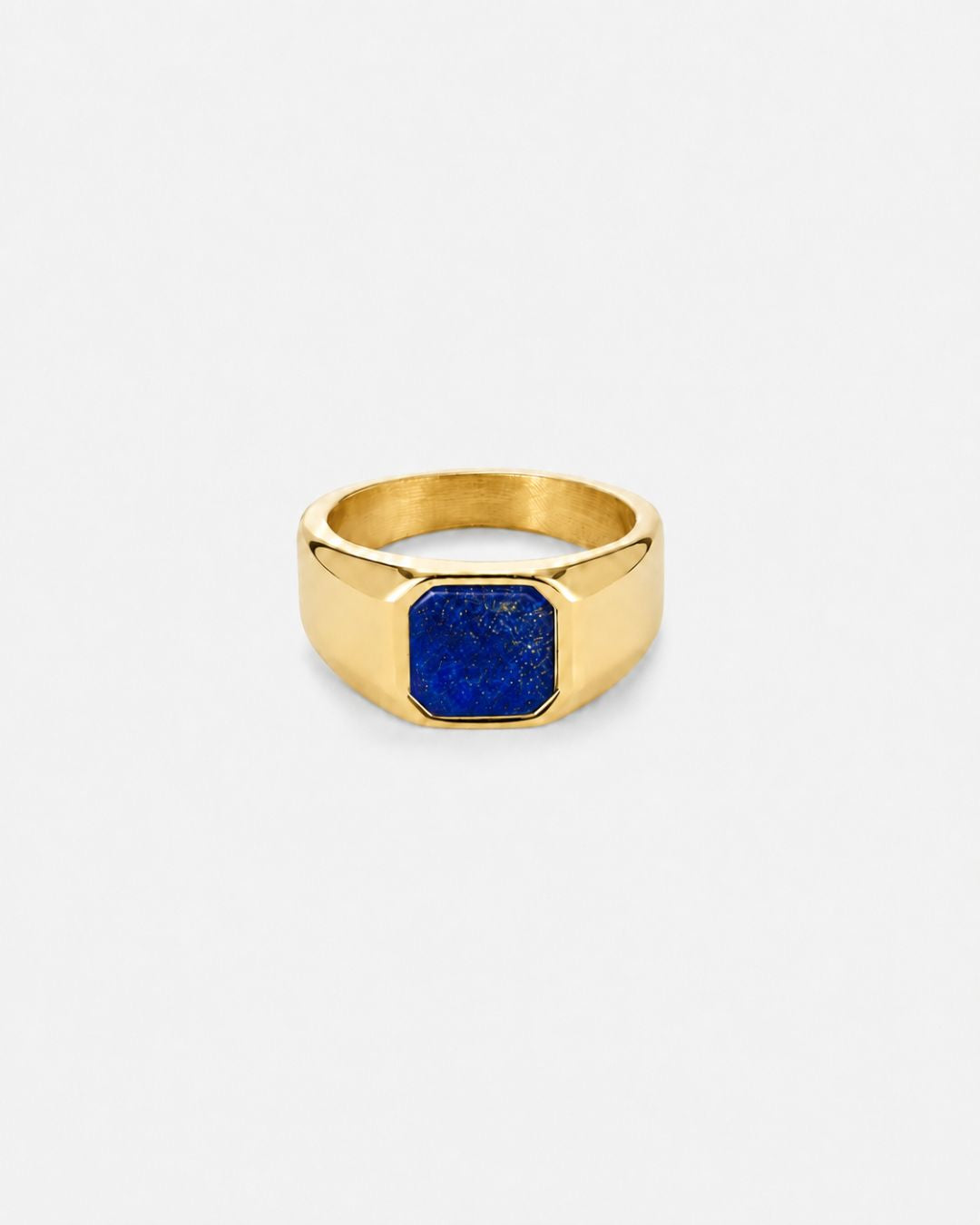 Lapis Lazuli Signet Ring | Gold 1
