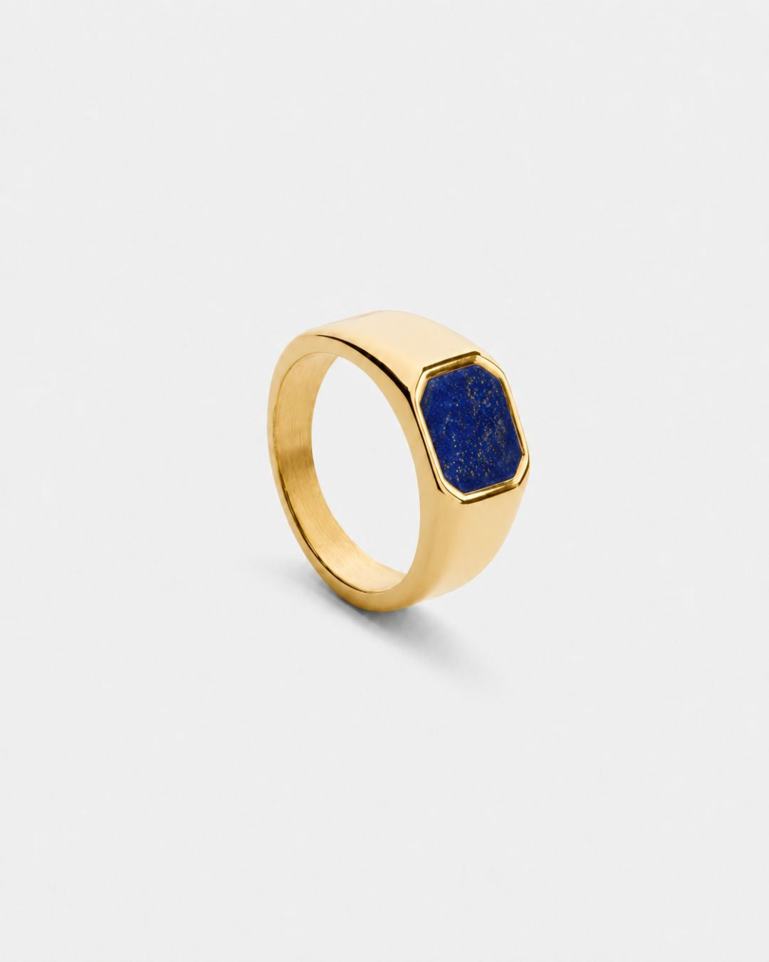 Lapis Lazuli Signet Ring | Gold 3