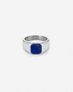 Lapis Lazuli Signet Ring | Silver 1