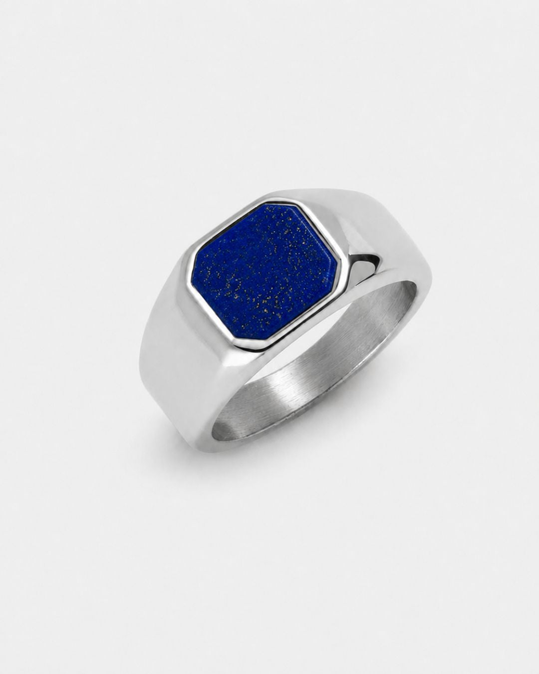 Lapis Lazuli Signet Ring | Silver 5