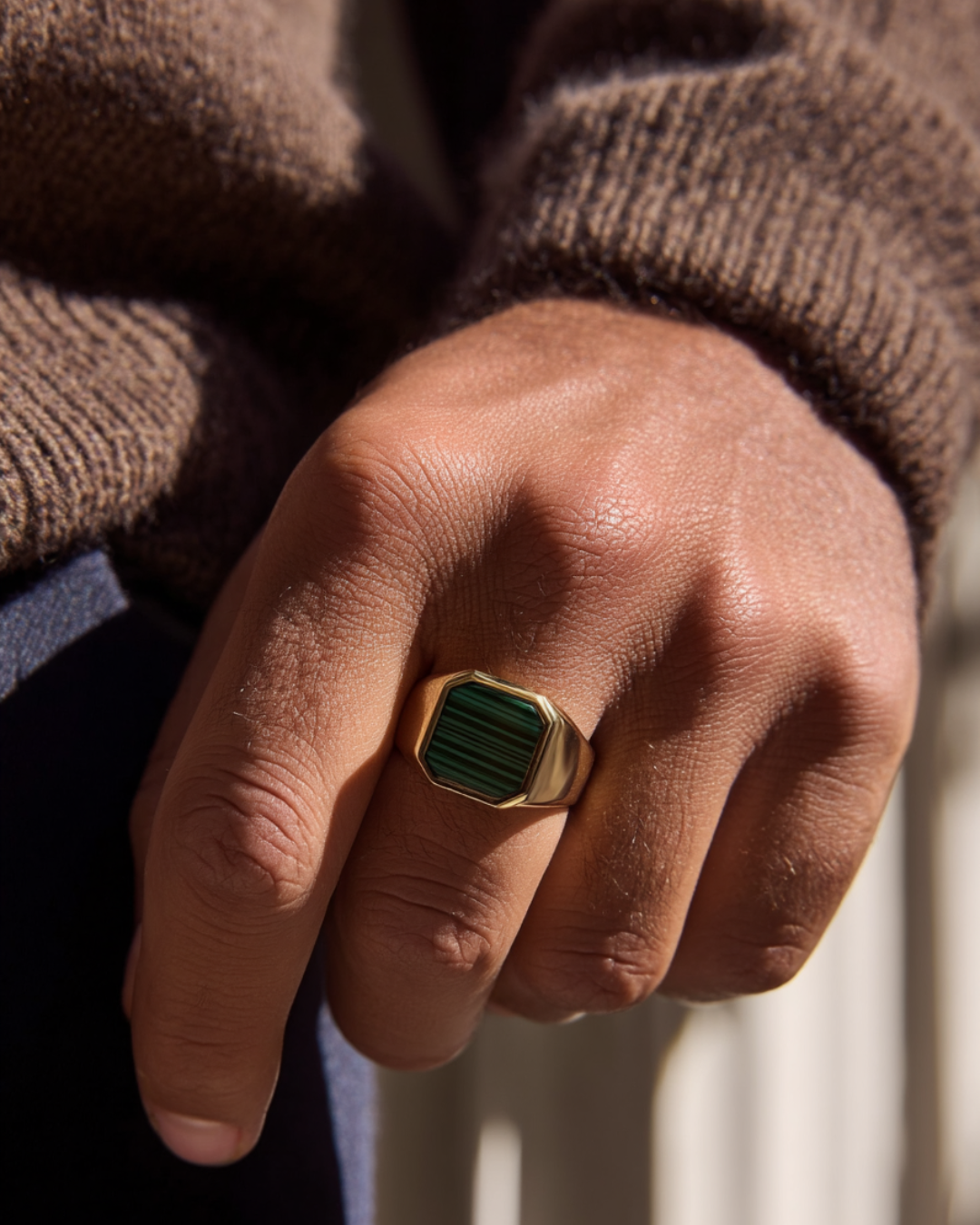 Malachio Ring | Gold-plated 3
