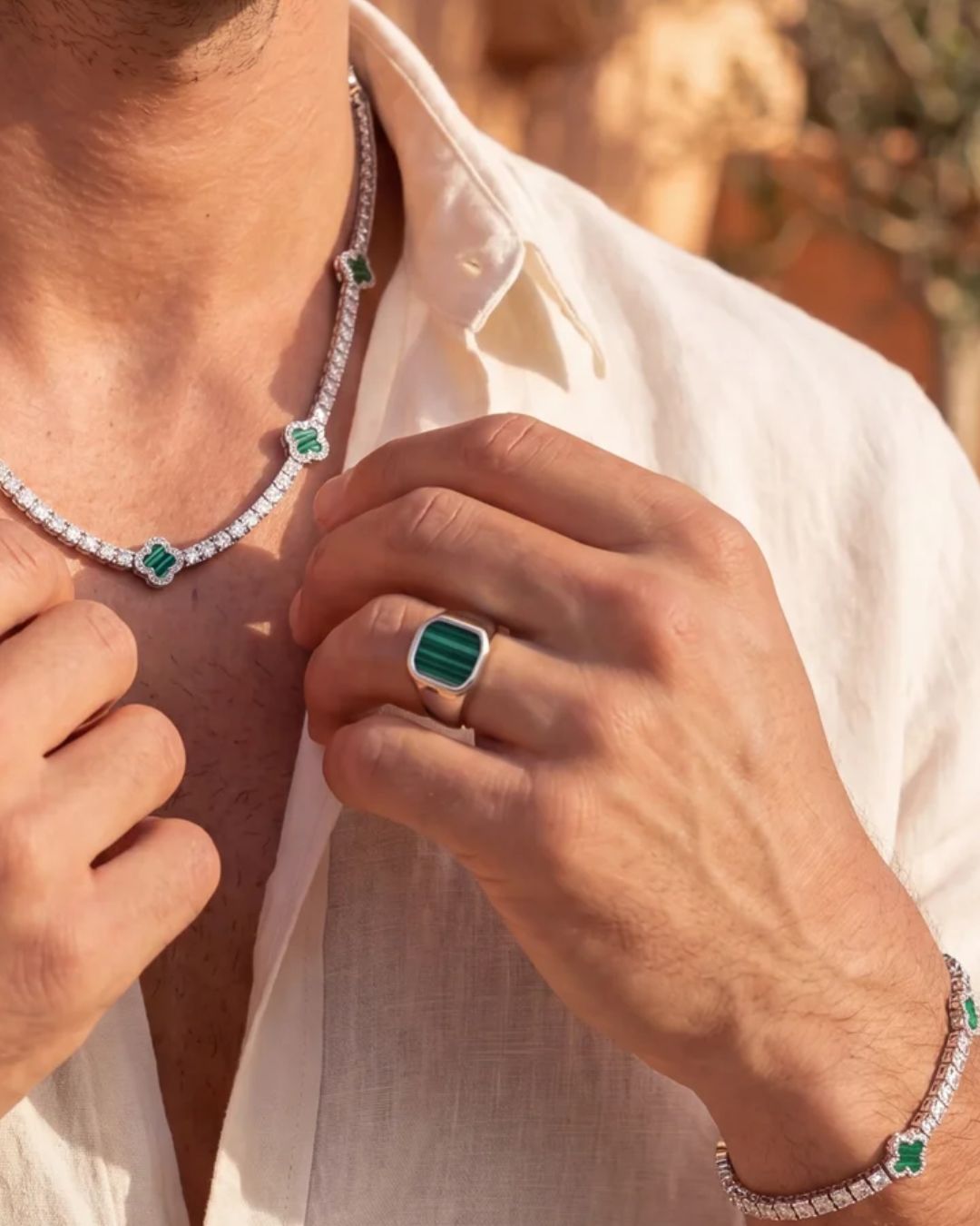 Malachio Ring | Silver Plated 4
