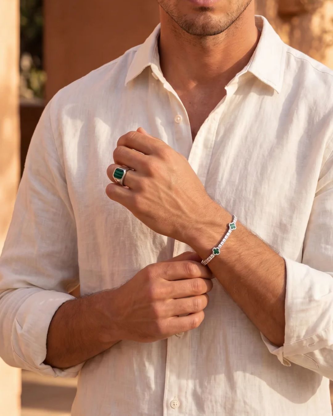 Malachio Ring | Silver Plated 5