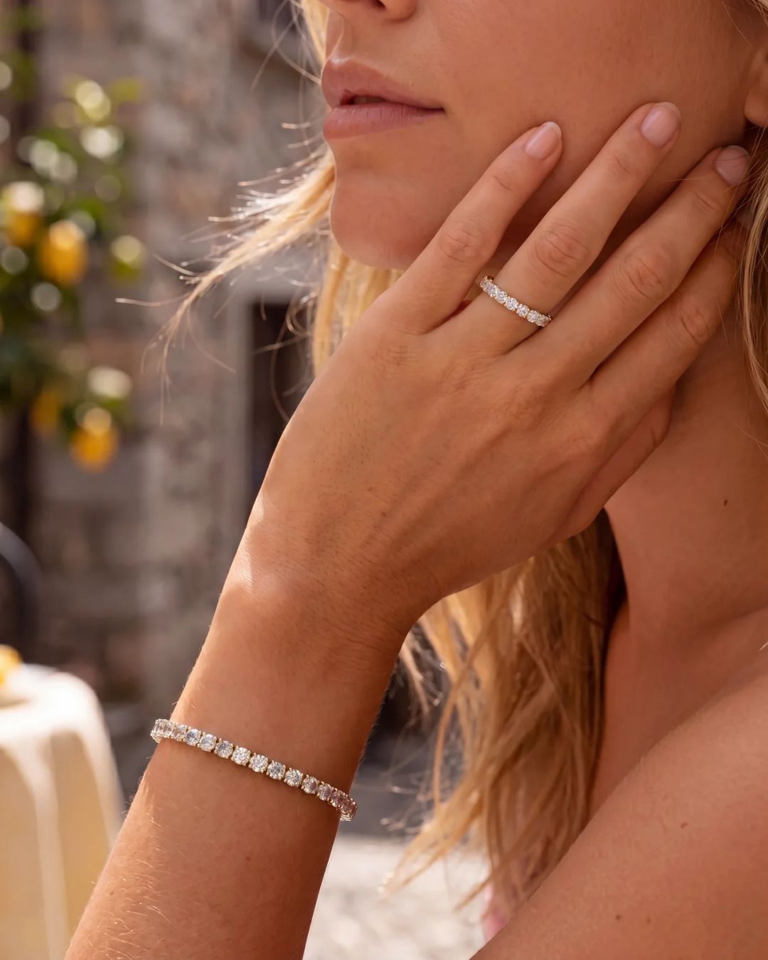 Mar Rosa Bracelet | Clear Silver 2