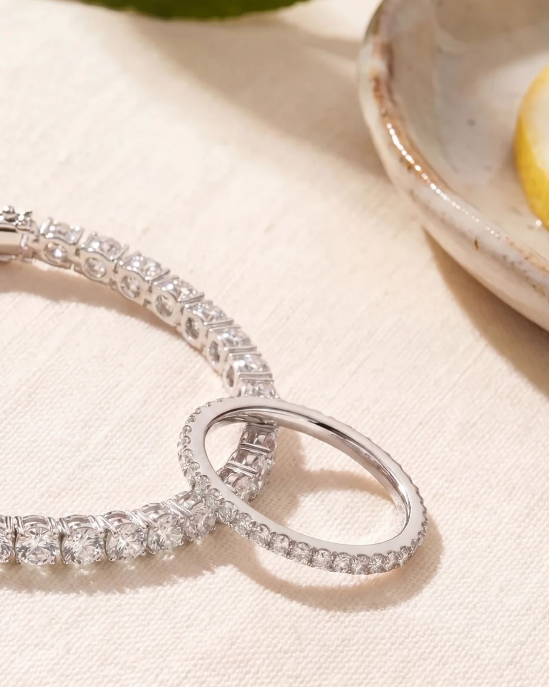 Mar Rosa Bracelet | Clear Silver 3