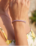 Mar Rosa Bracelet | Light Pink Silver 6