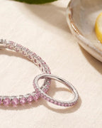 Mar Rosa Bracelet | Light Pink Silver 3