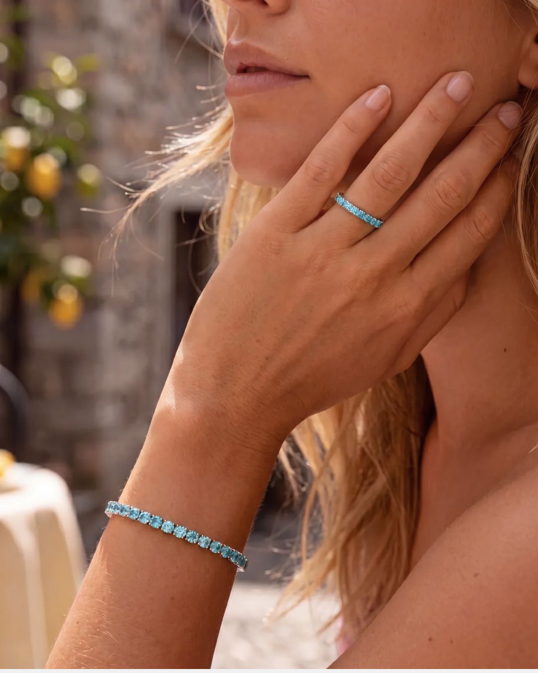 Mar Rosa Bracelet | Turquoise Silver 2