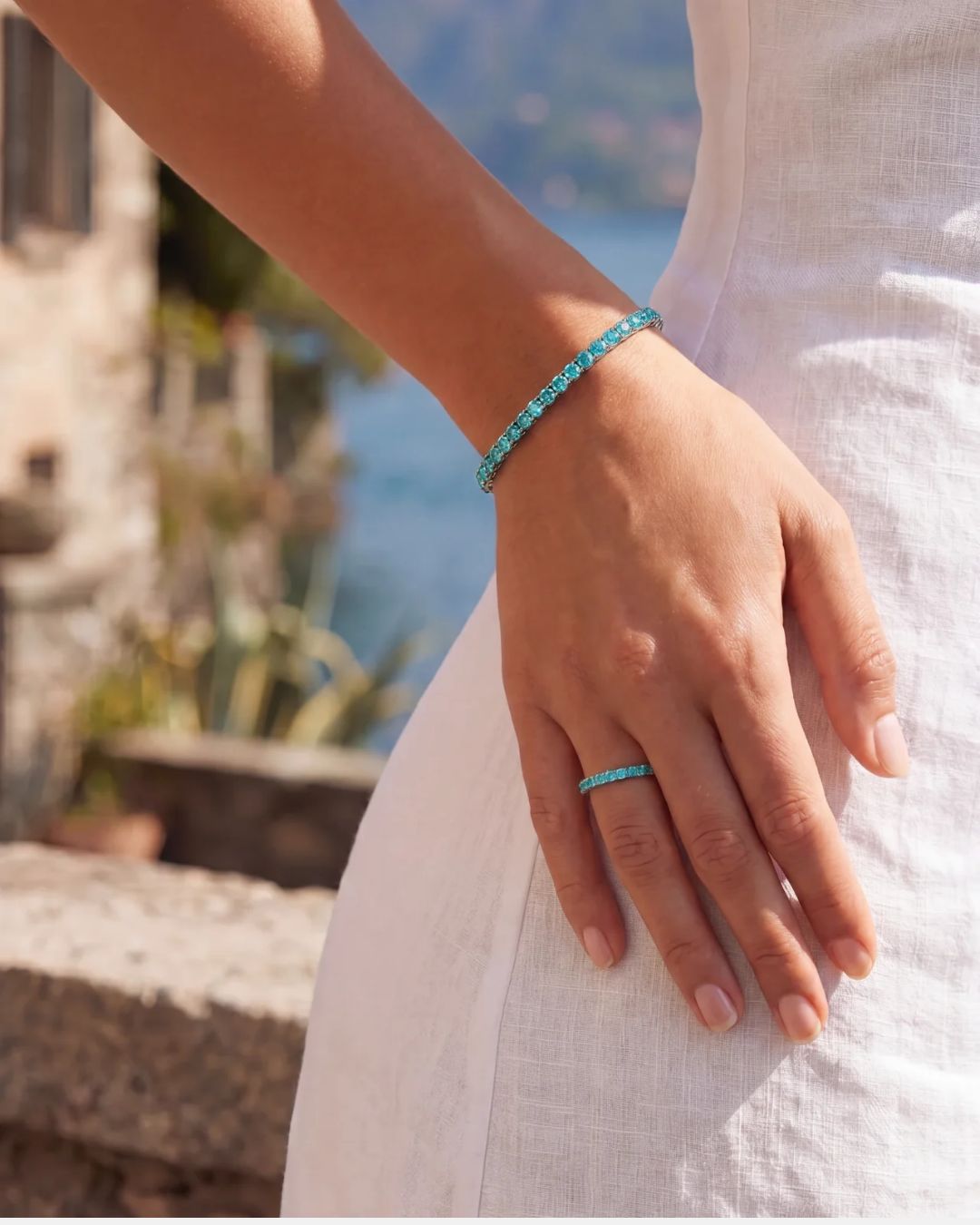 Mar Rosa Bracelet | Turquoise Silver 4