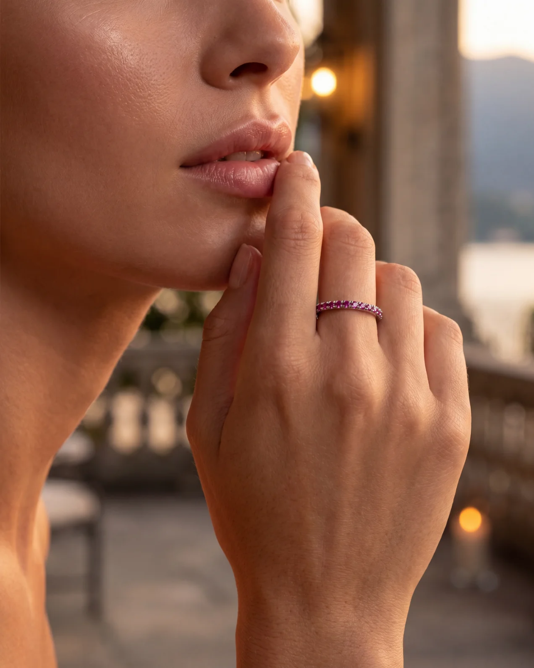 Mar Rosa Ring I Deep Rose 2