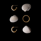 Mini Pearl Huggies Earrings 5