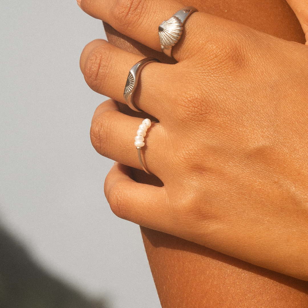 Mini Pearls Ring 9