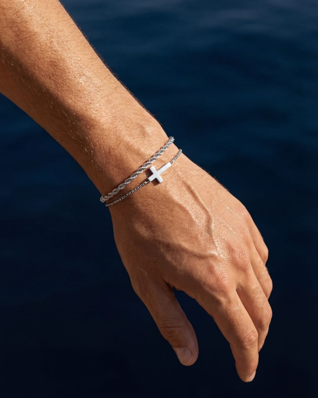 Minimal Cross x Tresse Acier Bundle | Silver 4