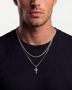 Minimal Cross x Tresse Acier Bundle | Silver 2