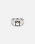 Moissanite Ring | Titanium Steel 1