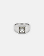 Moissanite Ring | Titanium Steel 1
