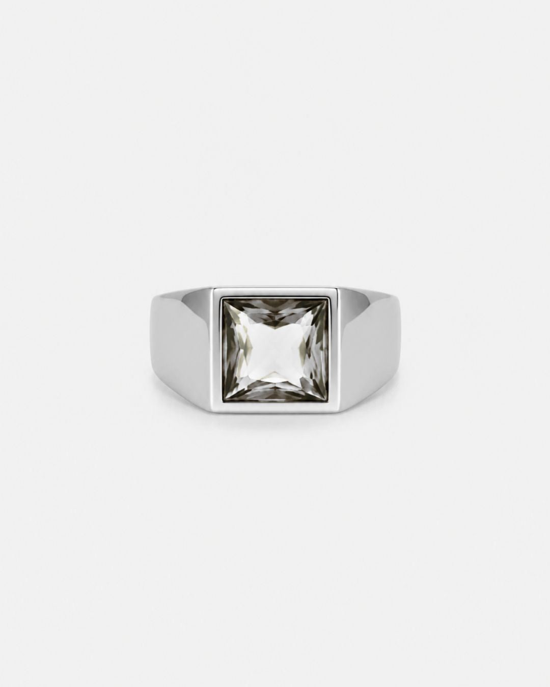 Moissanite Ring | Titanium Steel 5
