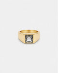 Moissanite Ring | Gold 1