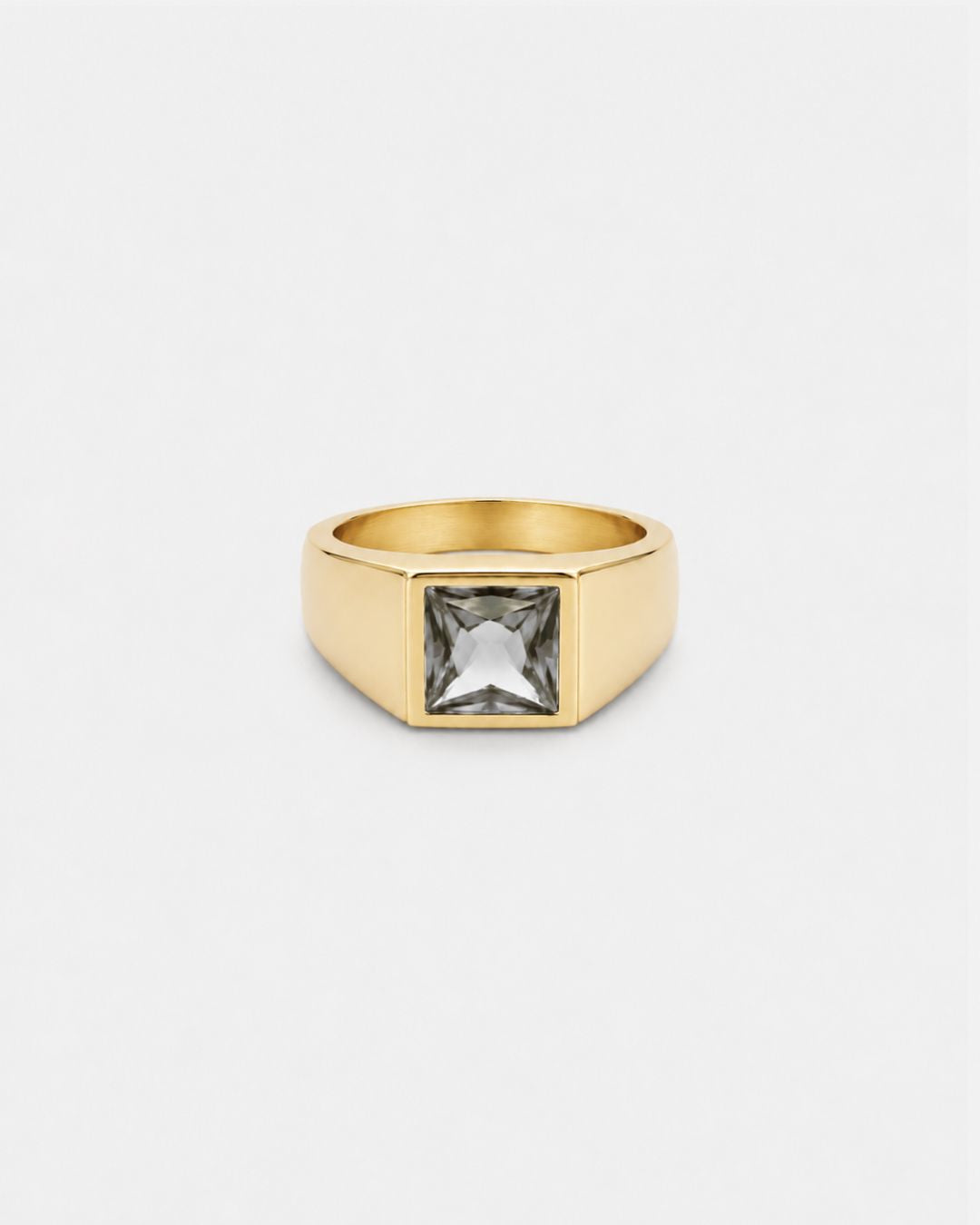 Moissanite Ring | Gold 1