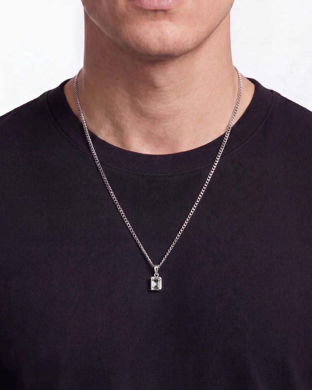 Moissanite Pendant Necklace | 1 Carat 2