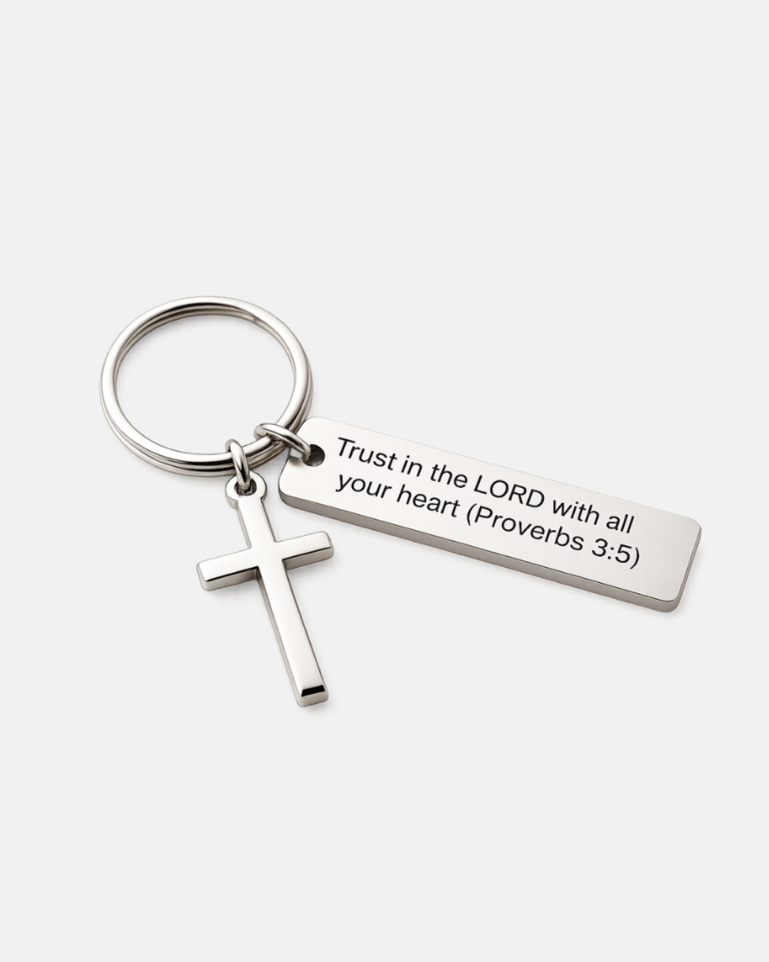 Keychain (Proverbs 3:5) 1