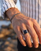 Onyx Ring | Titanium Steel 4