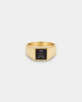 Onyx Ring | Gold 1