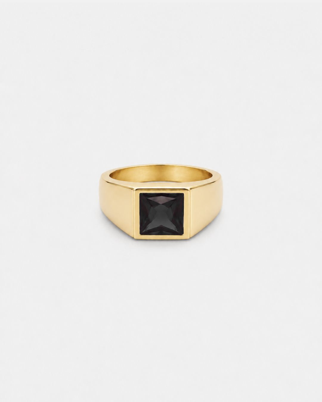 Onyx Ring | Gold 1