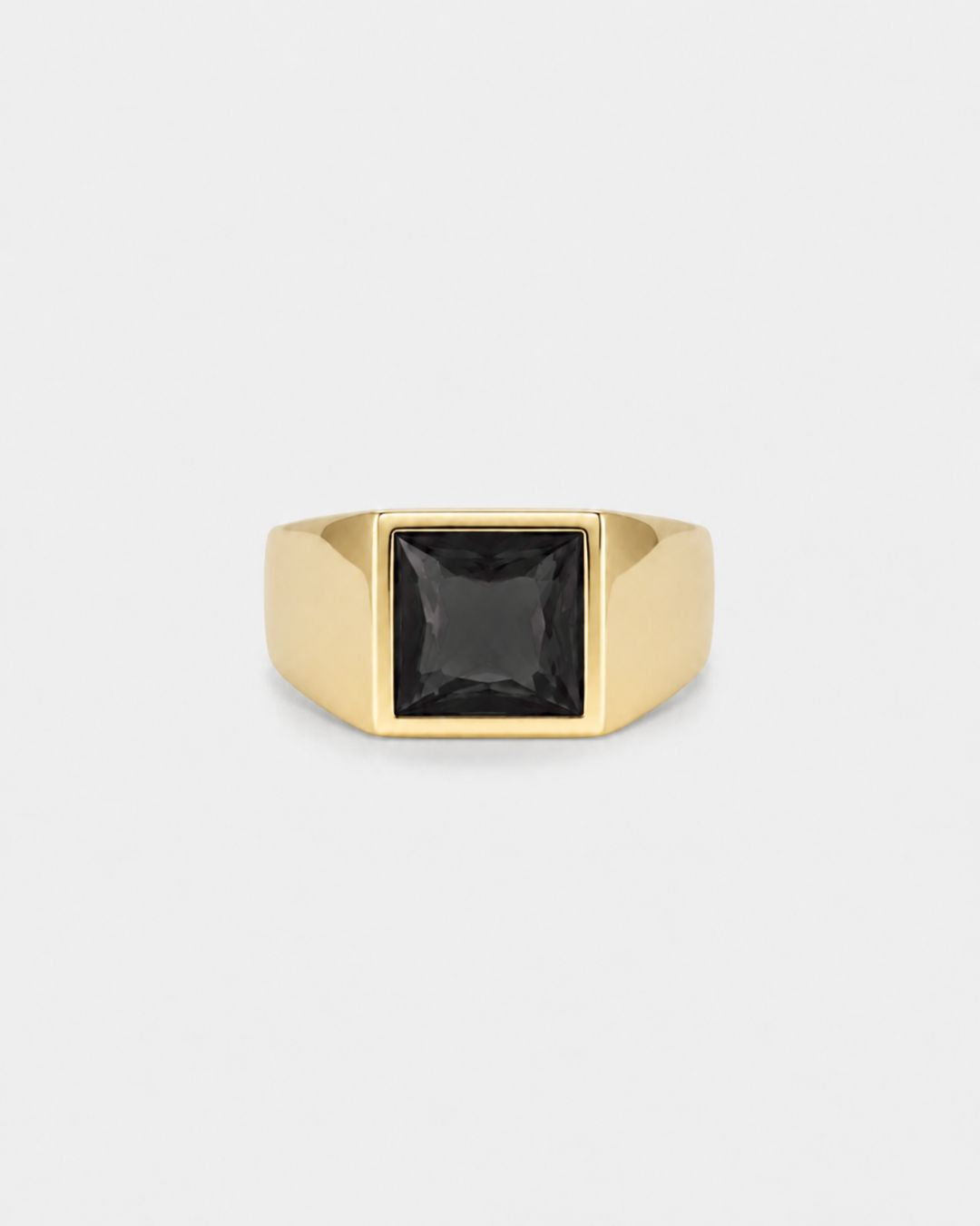 Onyx Ring | Gold 5
