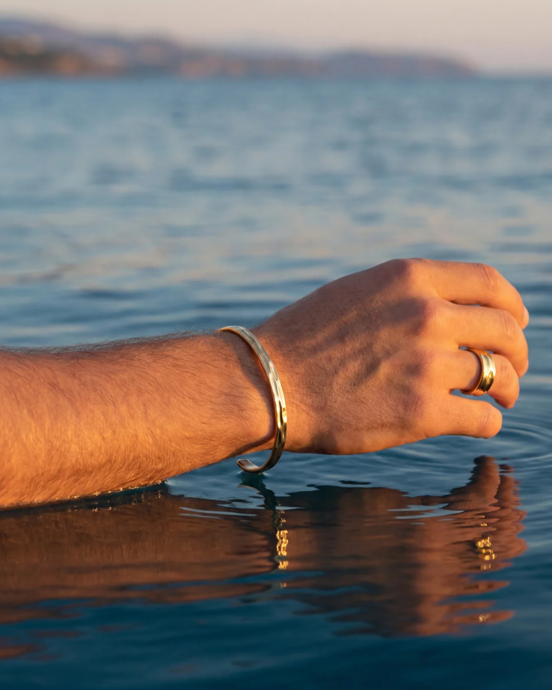 Wave Open Cuff | Silver 3