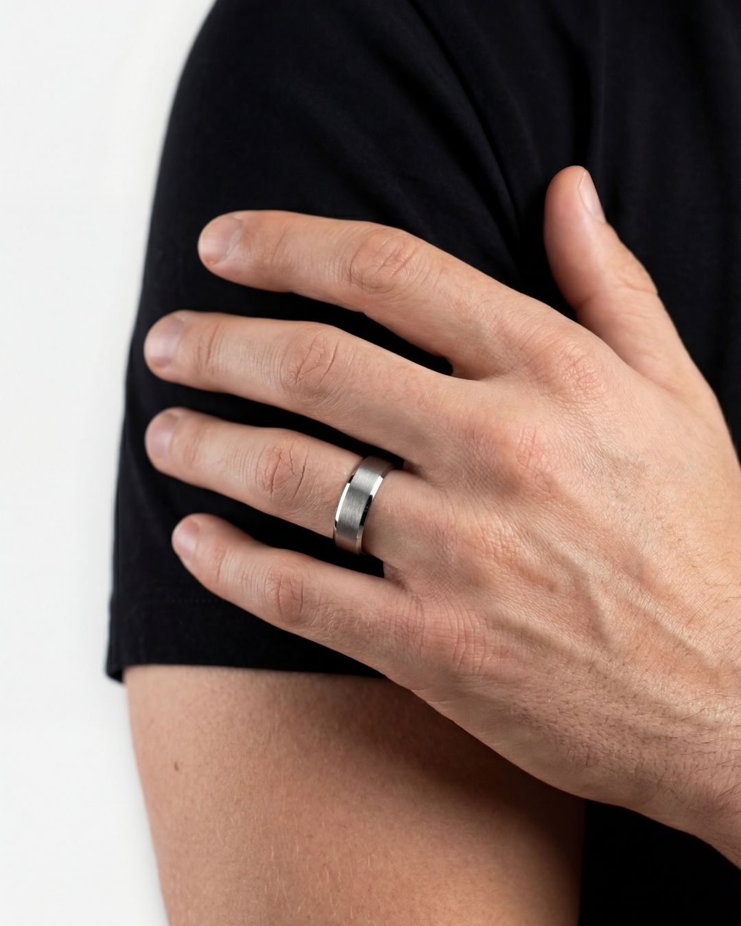 Paragon Matte Ring | Tungsten 2