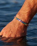 Tennis Bracelet | Rainbow Silver 5