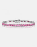 Rosé Éclat Bracelet | Pink Moissanite 1