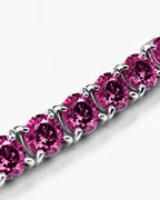 Rosé Éclat Bracelet | Pink Moissanite 5