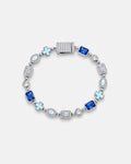 Royal Azure Mosaic Bracelet | Silver 1