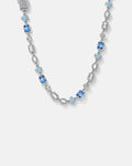 Royal Azure Mosaic Necklace | Silver 1