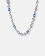 Royal Azure Mosaic Necklace | Silver 1