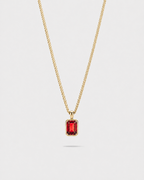 Ruby Pendant Necklace | 1 Carat 18K Gold 1
